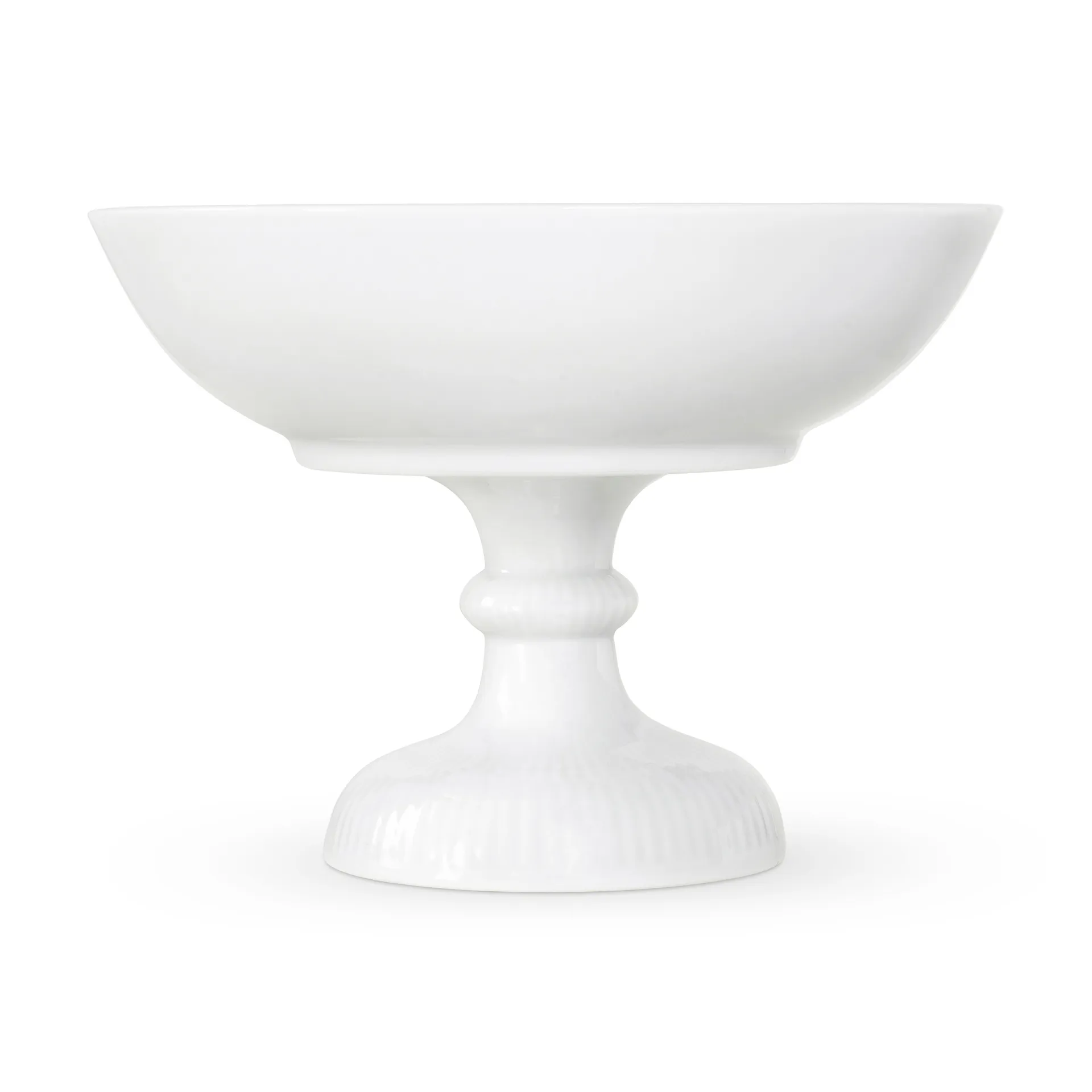 White Fluted jalallinen kulho, Ø21 cm Royal Copenhagen