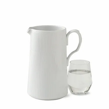 White Fluted kannu kahva, 1,5 l Royal Copenhagen