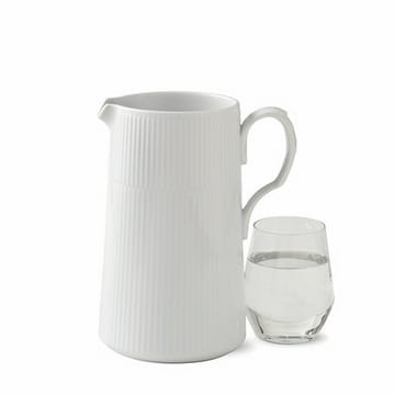 White Fluted kannu kahva - 1,5 l - Royal Copenhagen