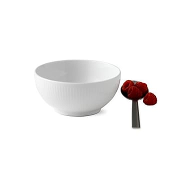 White Fluted -kulho - Ø 13 cm - Royal Copenhagen