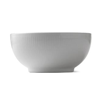 White Fluted -kulho, Ø 18 cm Royal Copenhagen