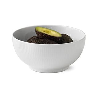 White Fluted -kulho - Ø 18 cm - Royal Copenhagen