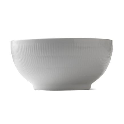 White Fluted -kulho - Ø 24 cm - Royal Copenhagen