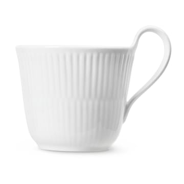 White Fluted muki korkealla kahvalla - 25 cl - Royal Copenhagen