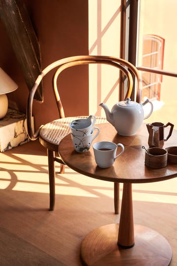 White Fluted muki korkealla kahvalla - 25 cl - Royal Copenhagen