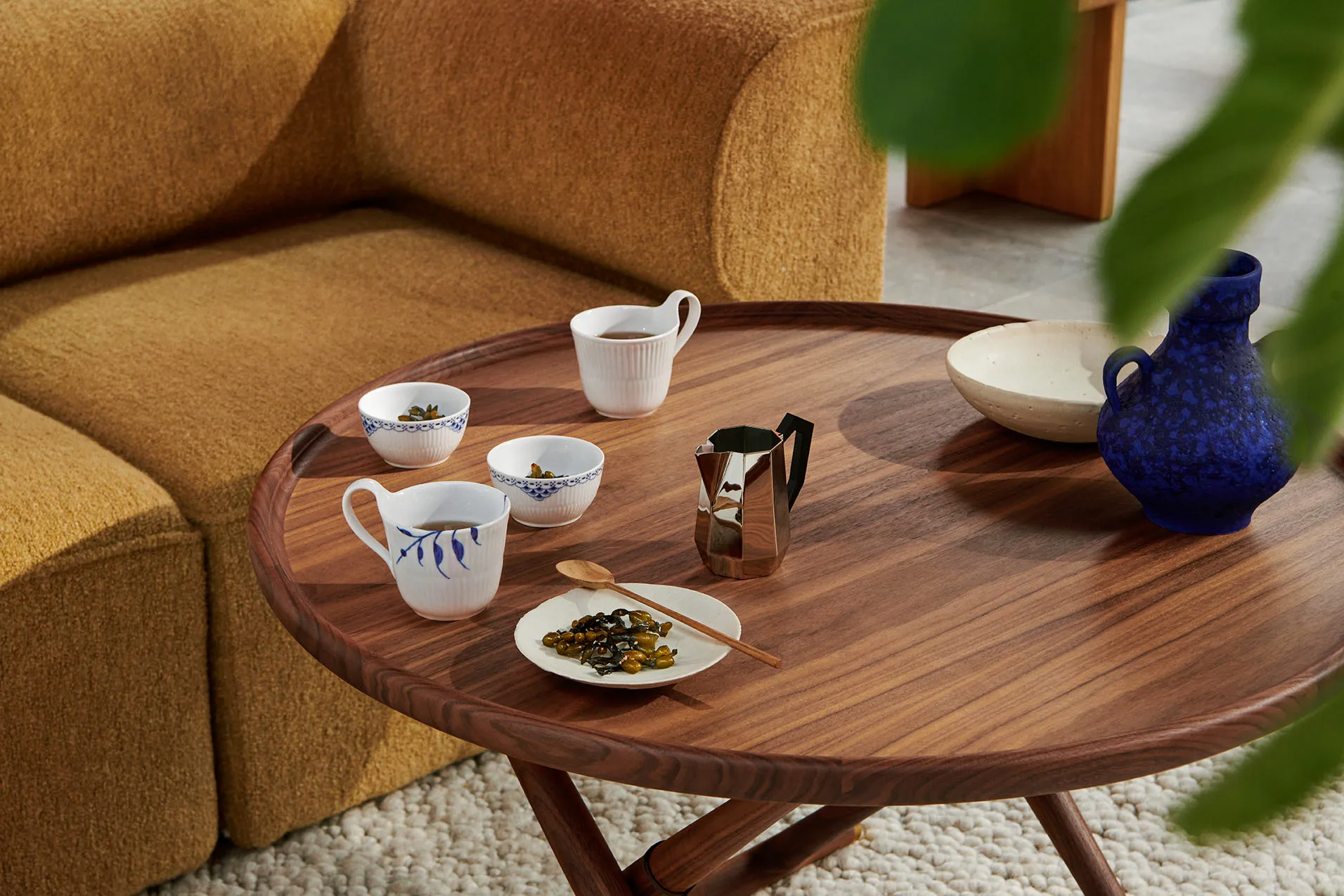 White Fluted muki korkealla kahvalla, 25 cl Royal Copenhagen