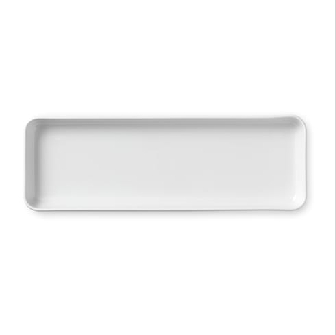 White Fluted neliönmuotoinen lautanen, 36 cm Royal Copenhagen
