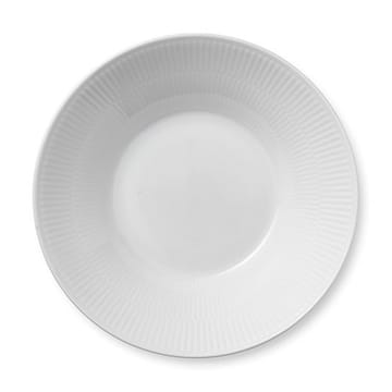 White Fluted syvä lautanen 2 - Ø 24 cm - Royal Copenhagen