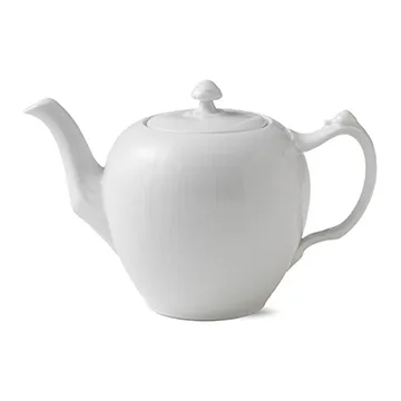 White Fluted teekannu - 100 cl - Royal Copenhagen