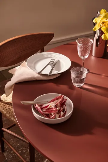 White Fluted uunivuoka Ø18,5 cm - White - Royal Copenhagen