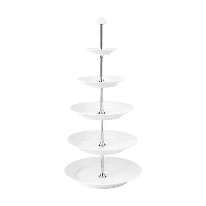 White Fluted vati, 5 kerrosta - White - Royal Copenhagen