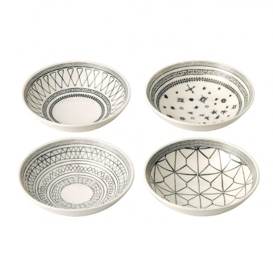 Charcoal Grey kulhosetti, 4 osaa, 4 osaa Royal Doulton