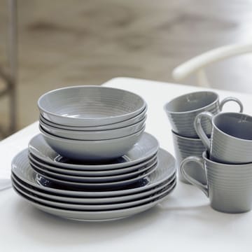 Maze päivällislautanen, 28 cm - tummanharmaa - Royal Doulton
