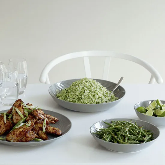 Maze syvä lautanen, 24 cm, tummanharmaa Royal Doulton