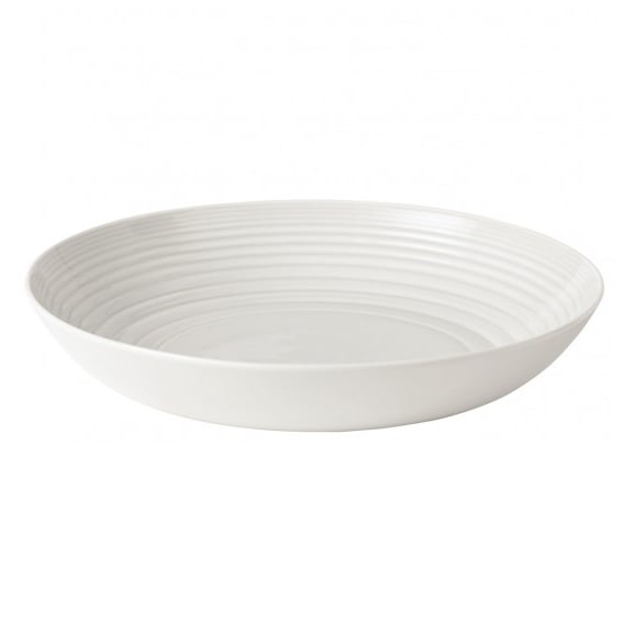 Royal Doulton Maze tarjoilukulho, 30 cm valkoinen | Skandinaavinen Sisustus | Tarjoilukulhot | Valkoinen
