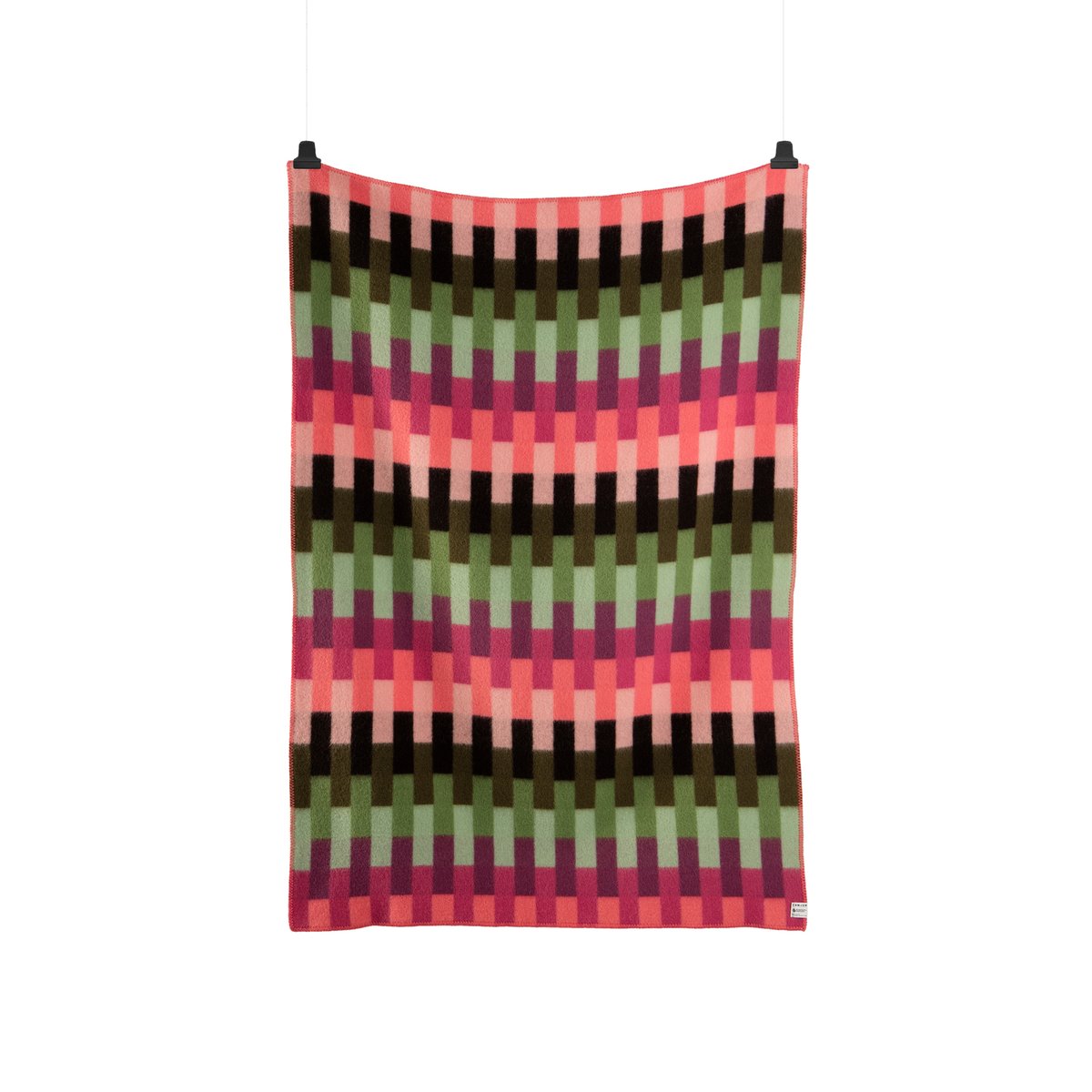 Rros Tweed Åsmund bold viltti 135x200 cm Pink-green