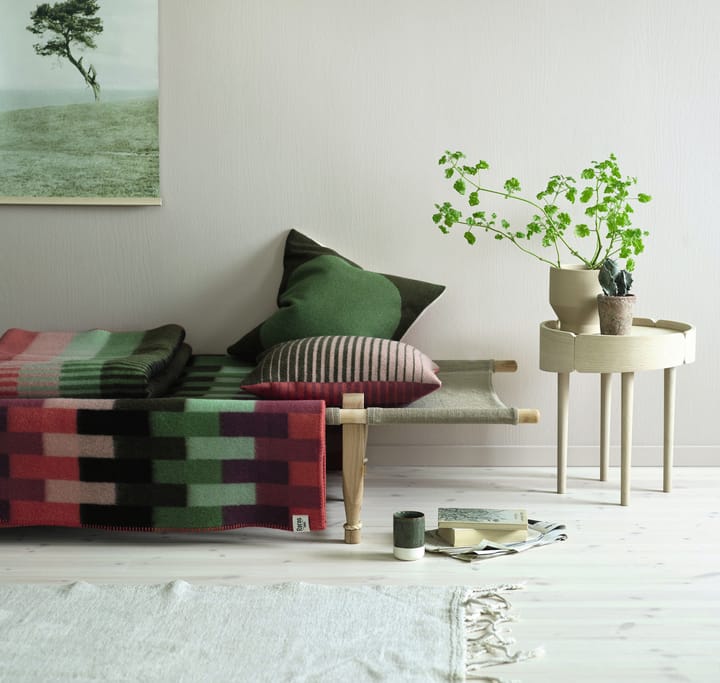 Åsmund bold viltti 135x200 cm, Pink-green Røros Tweed