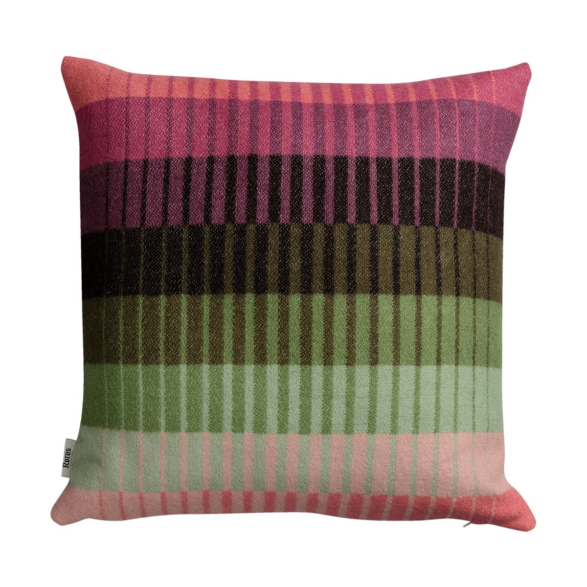 Rros Tweed Åsmund gradient tyyny 50x50 cm Pink-green