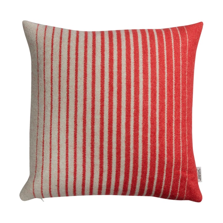Åsmund gradient tyyny 50x50 cm, Red-turquoise Røros Tweed
