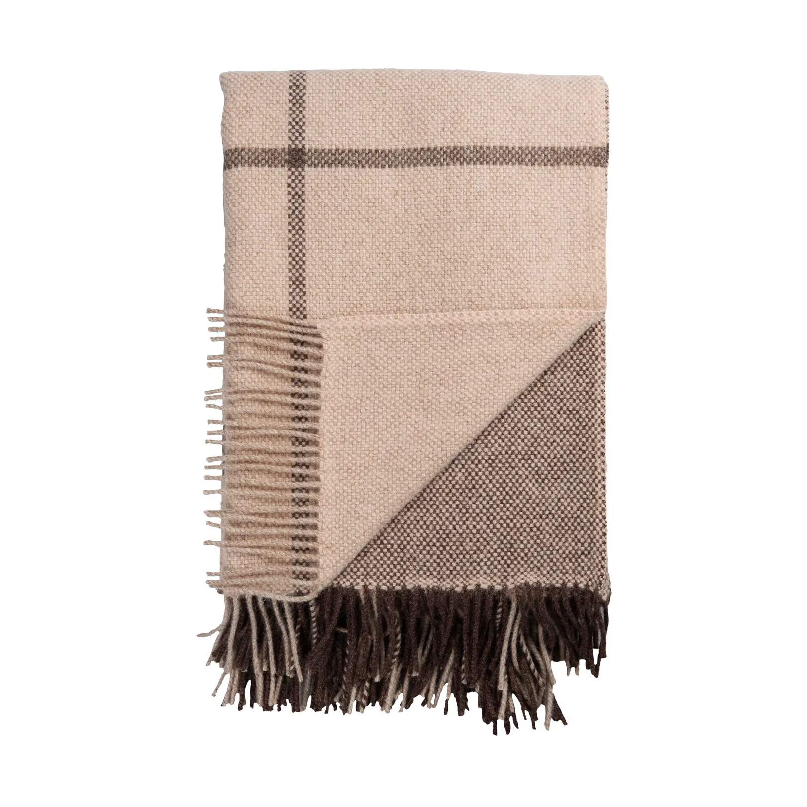 Filos peitto 145x220 cm, Brown Røros Tweed