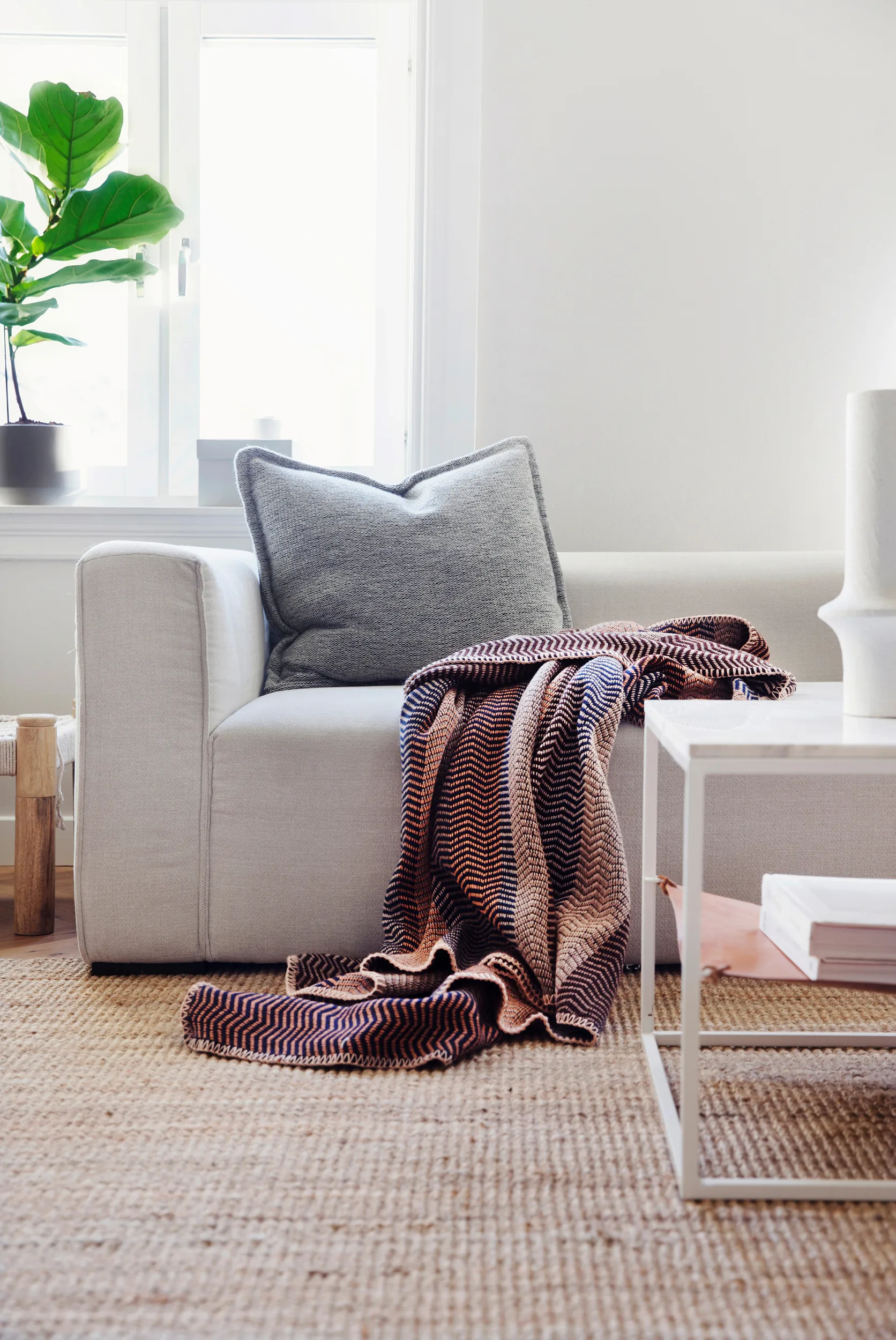 Fri viltti 150x200 cm, By the fire Røros Tweed