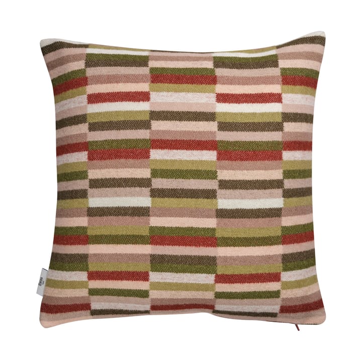 Ida tyyny 50x50 cm - Olive burgundy - Røros Tweed