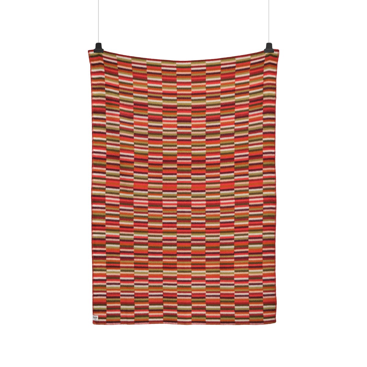Rros Tweed Ida viltti 135x200 cm Red shades | Skandinaavinen Sisustus | Villahuovat & Villaviltit | Monivärinen