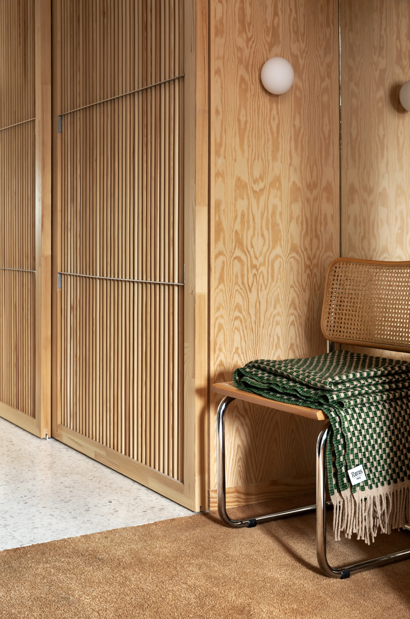 Isak peitto 150x210 cm, Meadow Røros Tweed