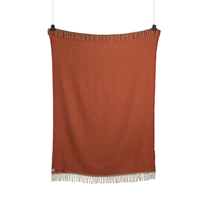 Isak peitto 150x210 cm - Red sumac - Røros Tweed