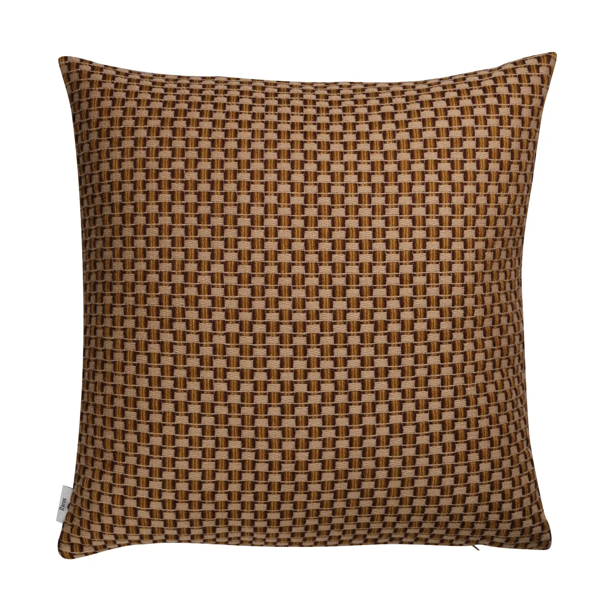 Rros Tweed Isak tyyny 60x60 cm Chestnut | Skandinaavinen Sisustus | Tyynyt | Ruskea