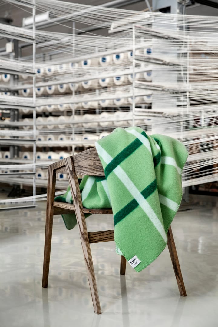 Knut viltti 135x200 cm, Field green Røros Tweed