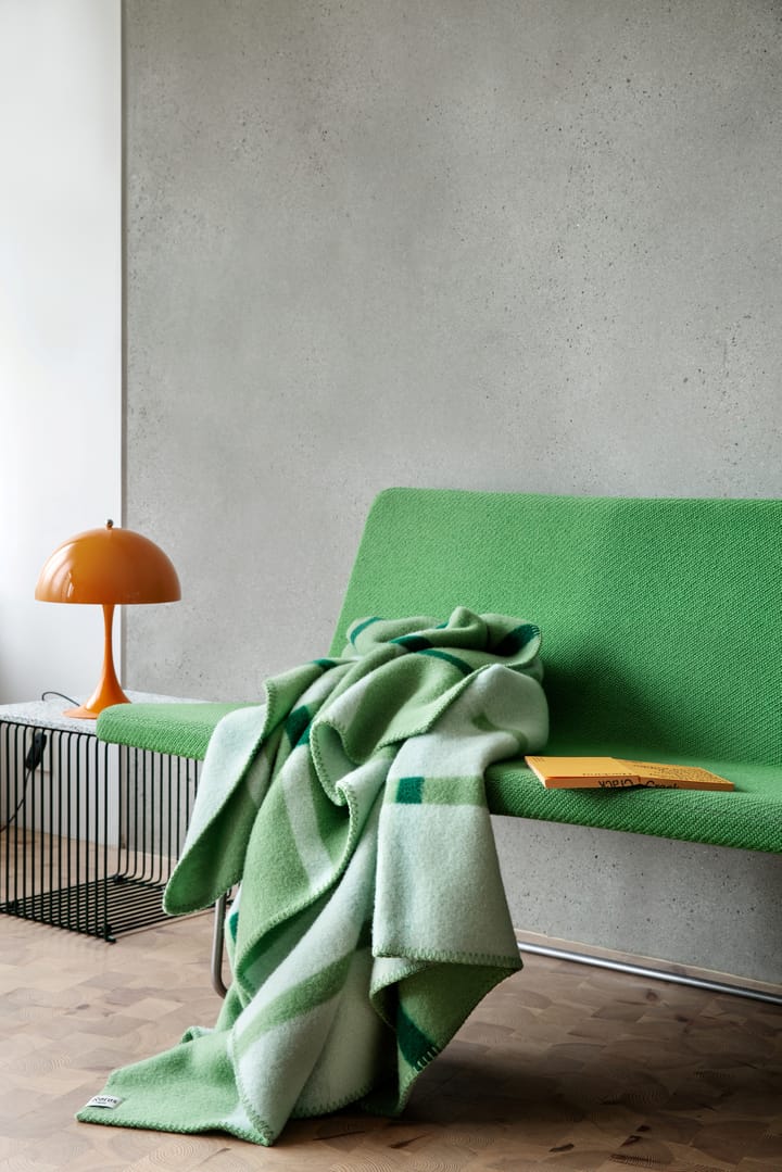 Knut viltti 135x200 cm, Field green Røros Tweed