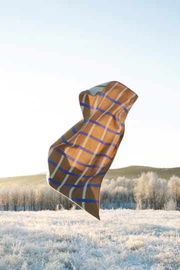 Knut viltti 135x200 cm - Taupe - Røros Tweed