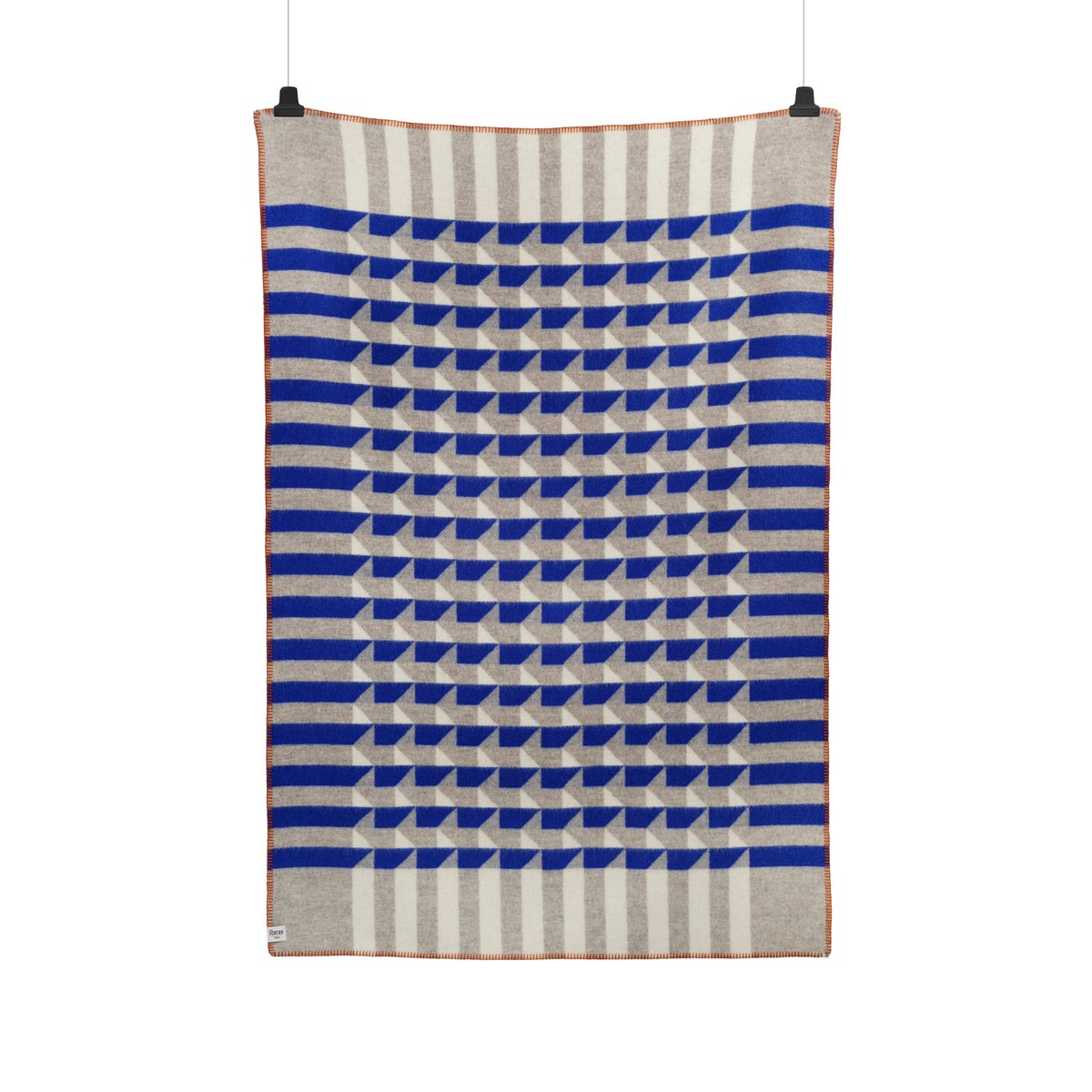 Rros Tweed Kvam viltti 135x200 cm Blue | Skandinaavinen Sisustus | Villahuovat & Villaviltit | Sininen