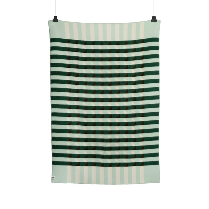 Kvam viltti 135x200 cm - Green - Røros Tweed