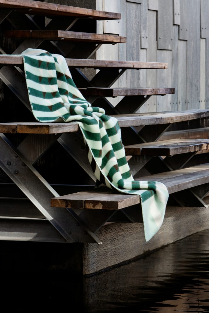 Kvam viltti 135x200 cm, Green Røros Tweed
