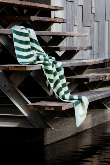 Kvam viltti 135x200 cm - Green - Røros Tweed