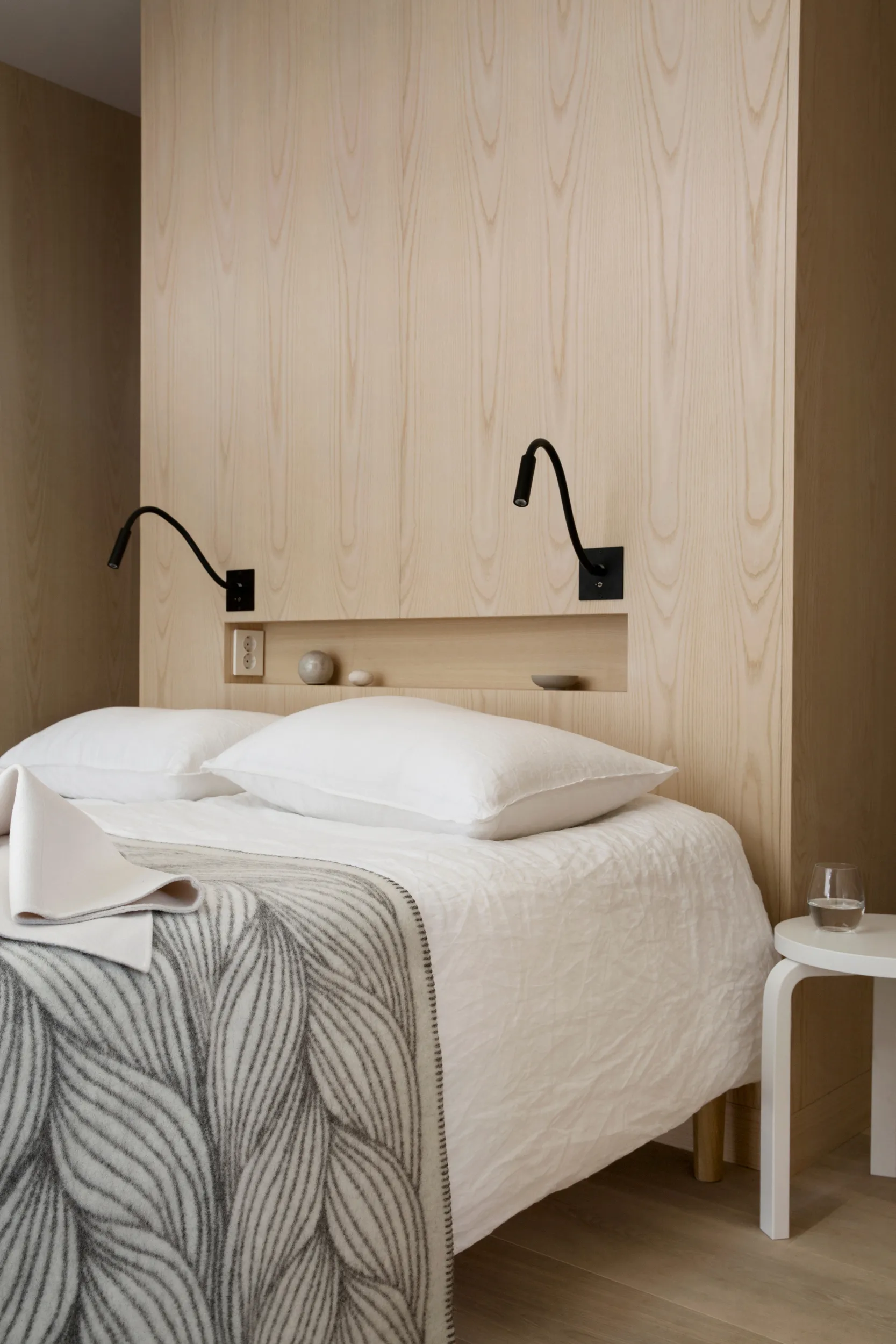 Luonnon viltti 135x200 cm, Flette Røros Tweed