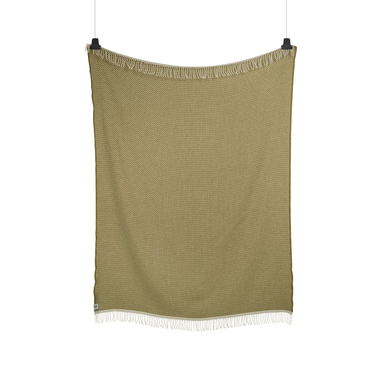 Rros Tweed Mello peitto 150x210 cm Leaf green | Skandinaavinen Sisustus | Villahuovat & Villaviltit | Vihreä