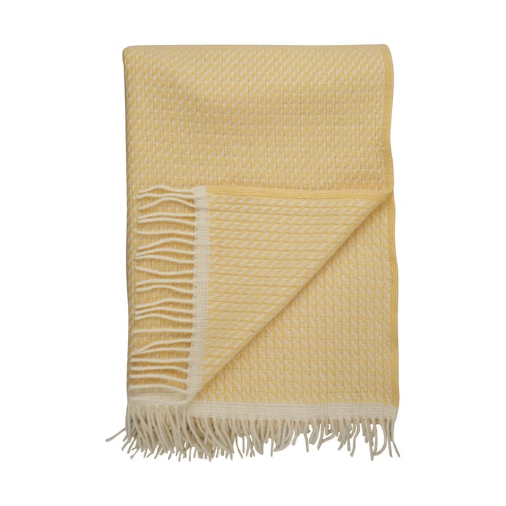 Mello peitto 150x210 cm, Lemon yellow Røros Tweed