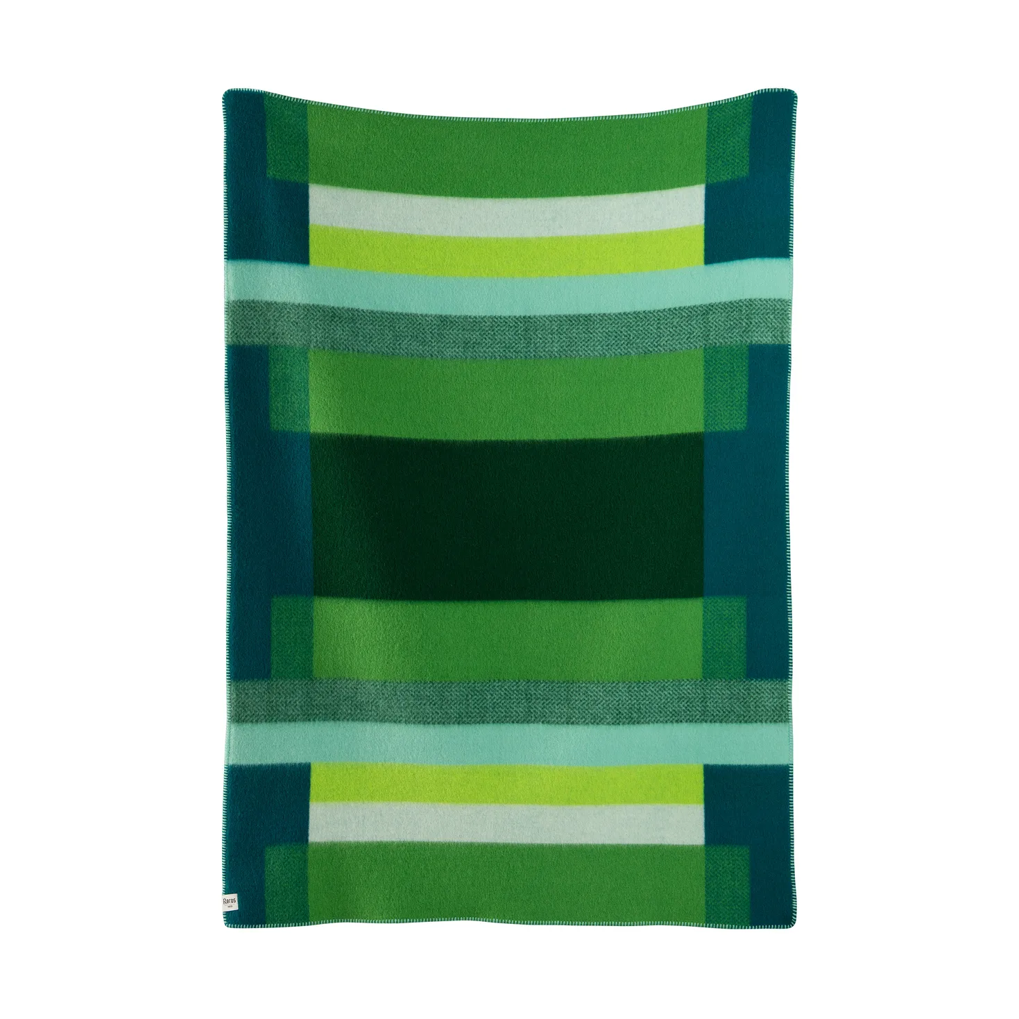 Mikkel viltti 135x200 cm, Green Røros Tweed