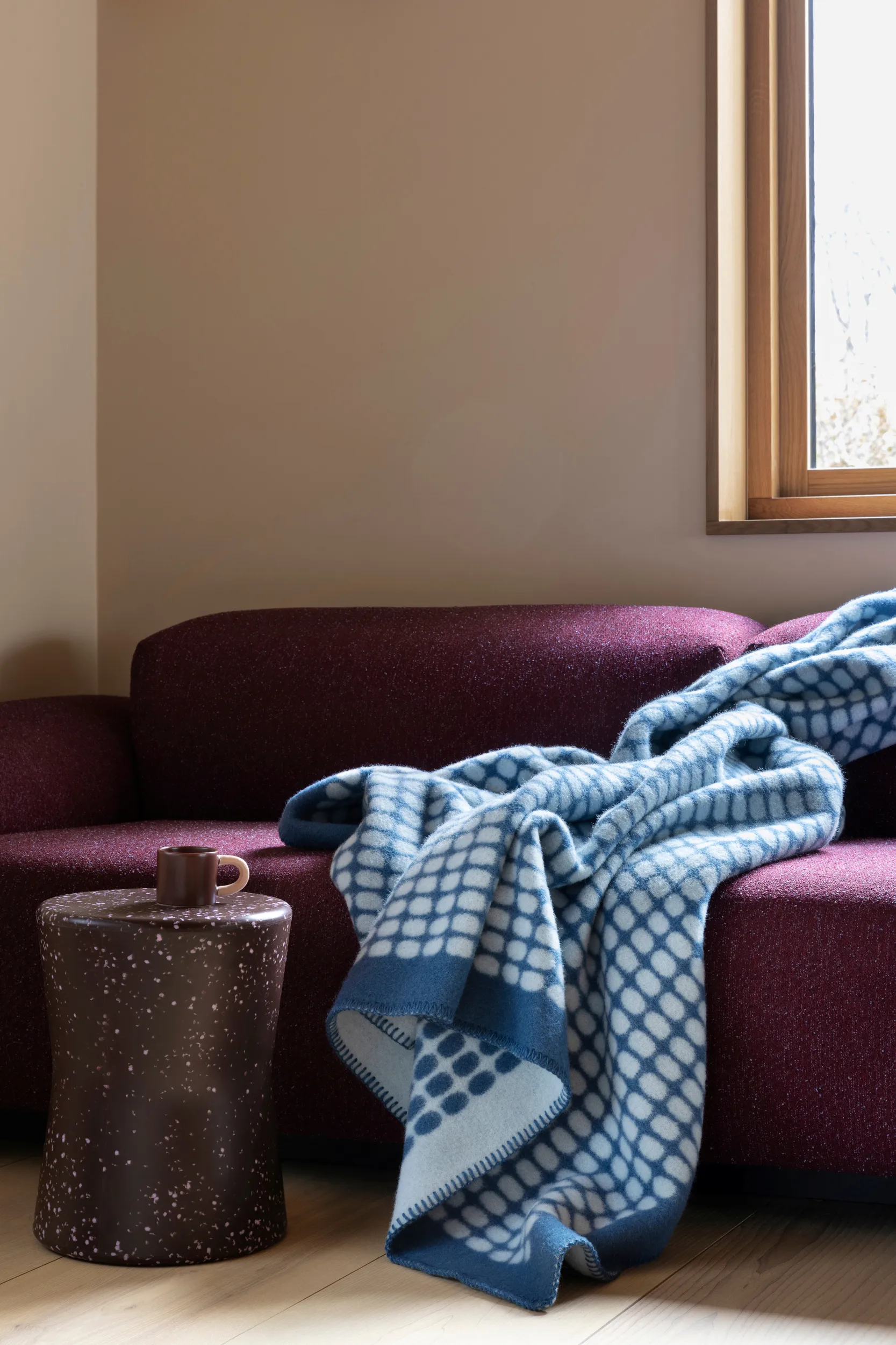 Paletti peitto 135x200 cm, Meri Røros Tweed