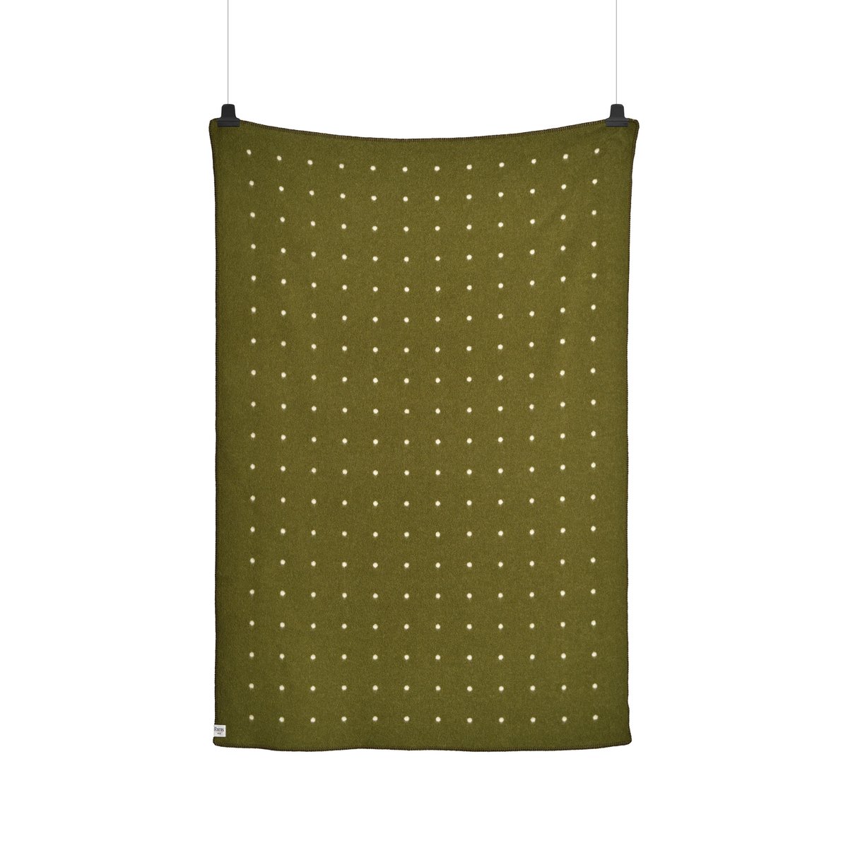 Rros Tweed Pastille viltti 135x200 cm Green moss | Skandinaavinen Sisustus | Villahuovat & Villaviltit | Vihreä