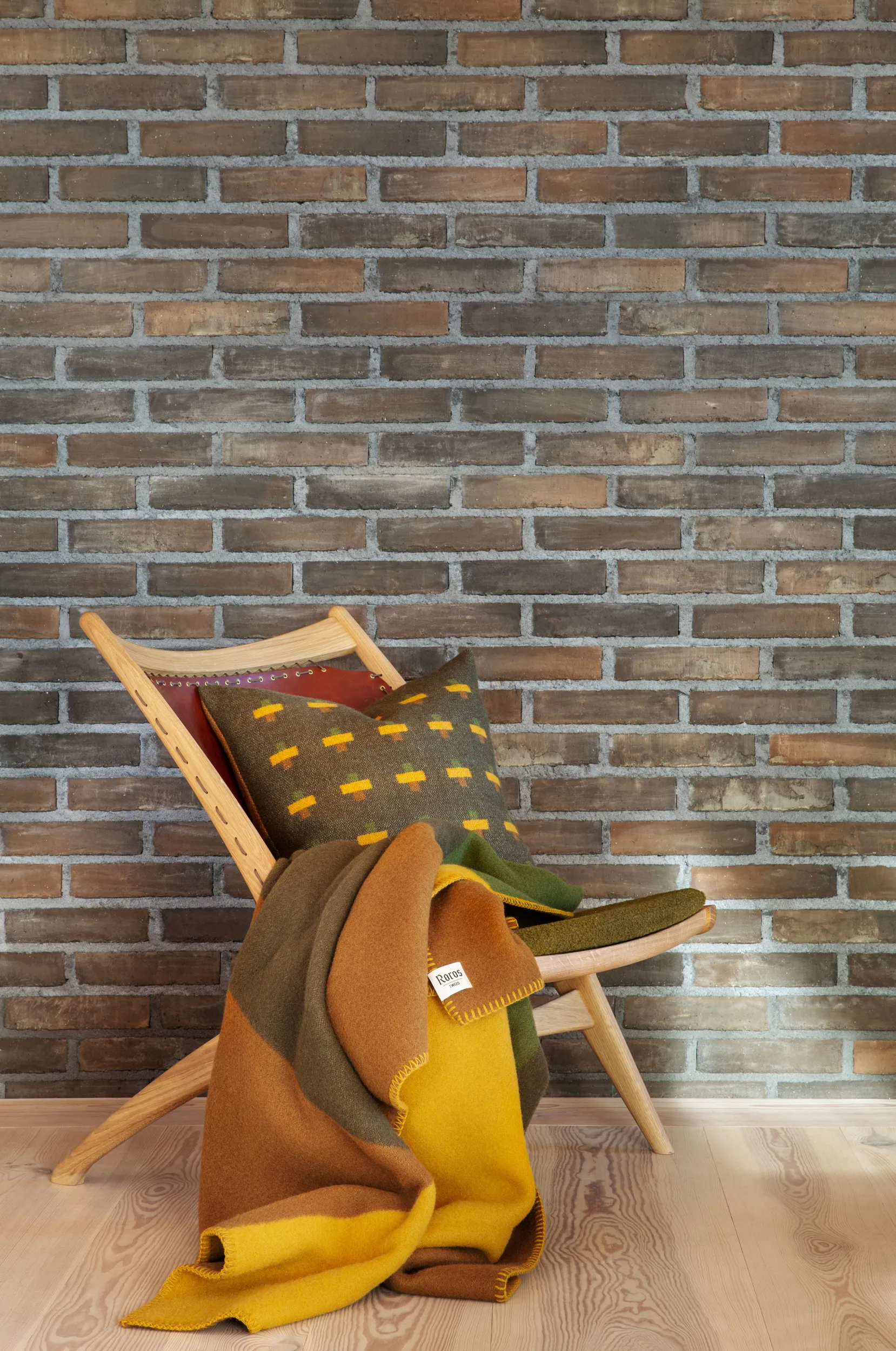 Syndin tyyny 50x50 cm, Moorland Røros Tweed