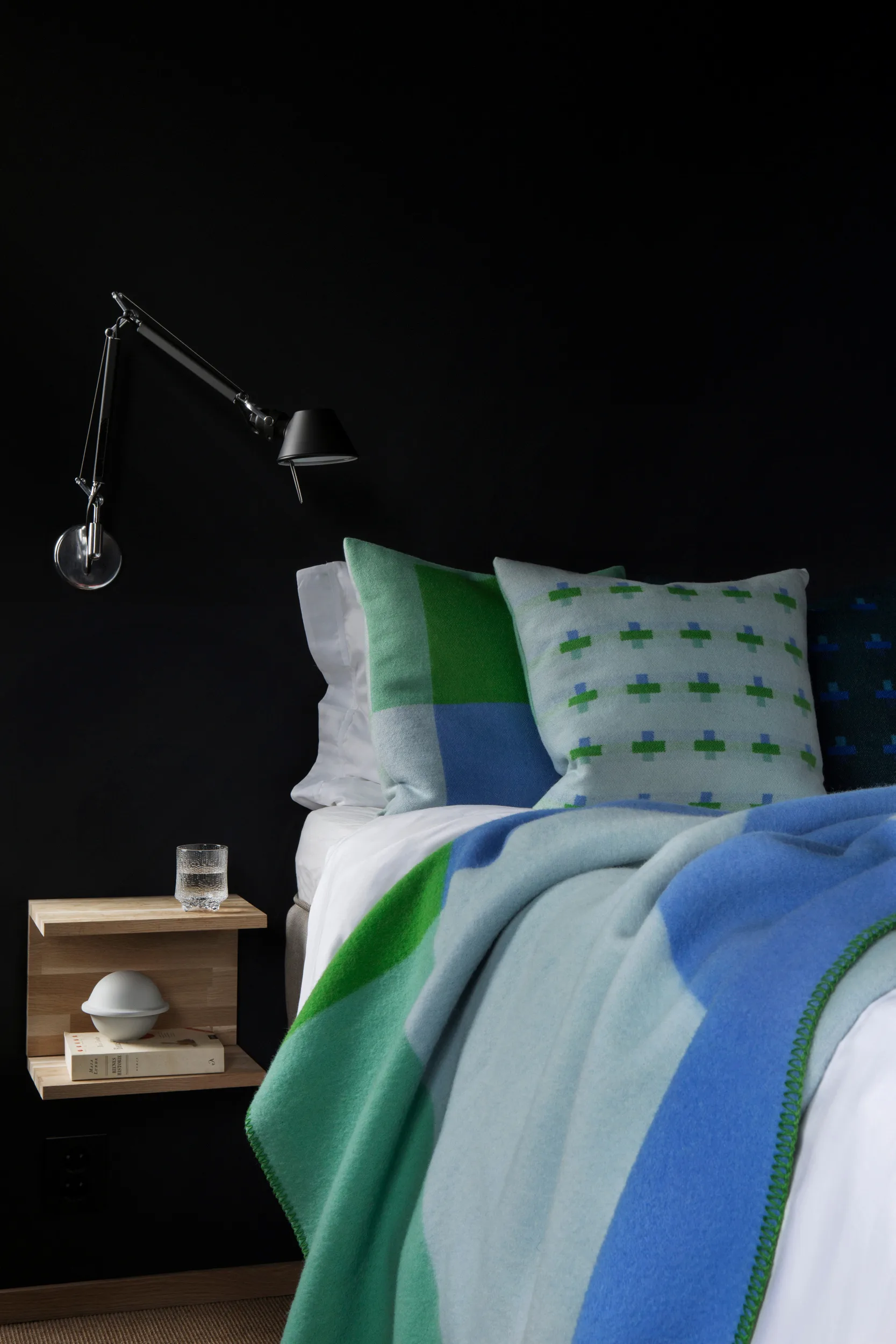 Syndin viltti 135x200 cm, Glacier Røros Tweed