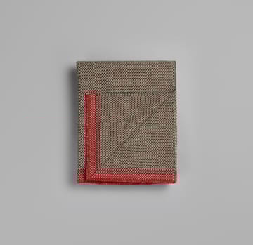 Una viltti 150x200 cm - Green-red - Røros Tweed