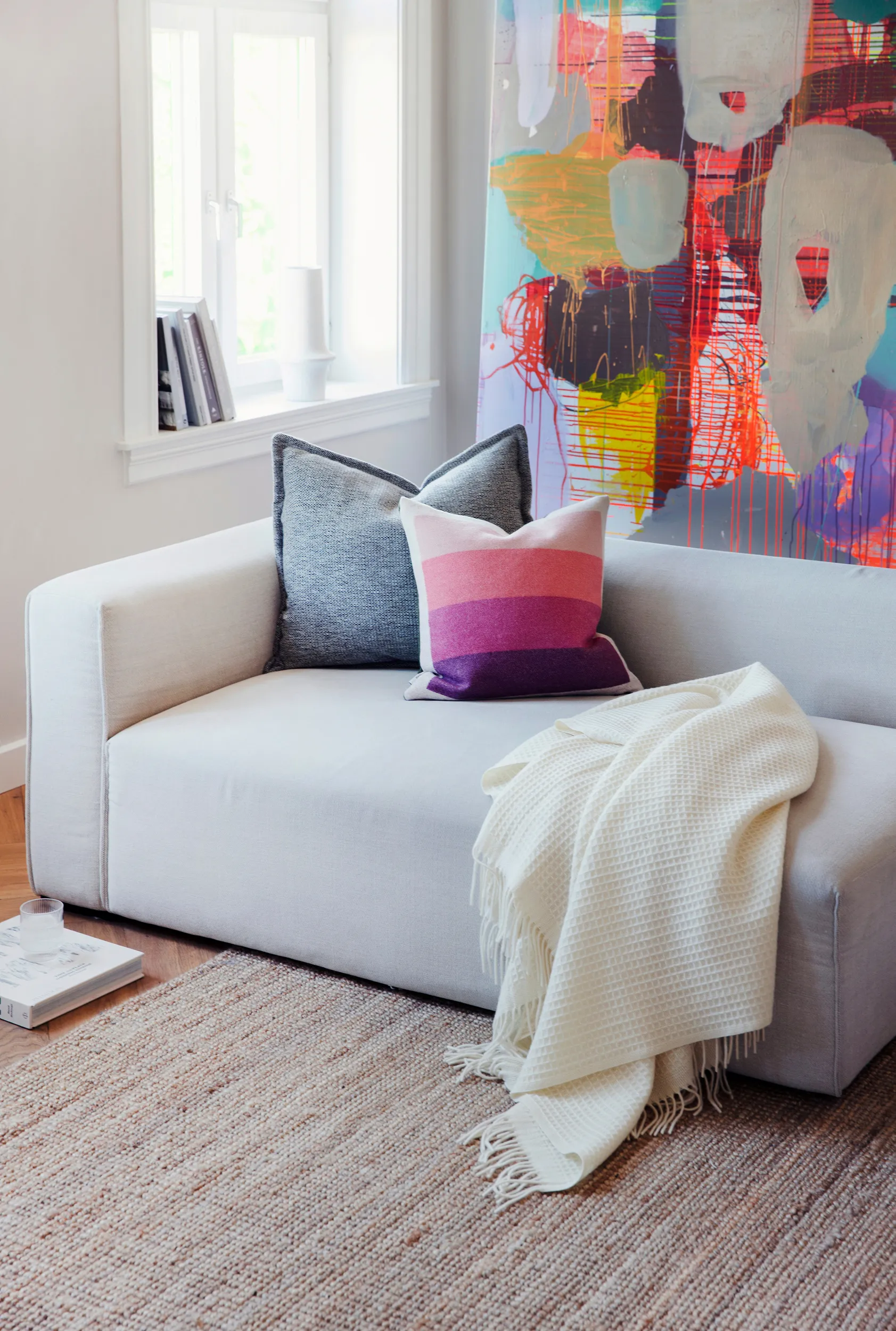 Vega peitto 150x210 cm, Natural Røros Tweed