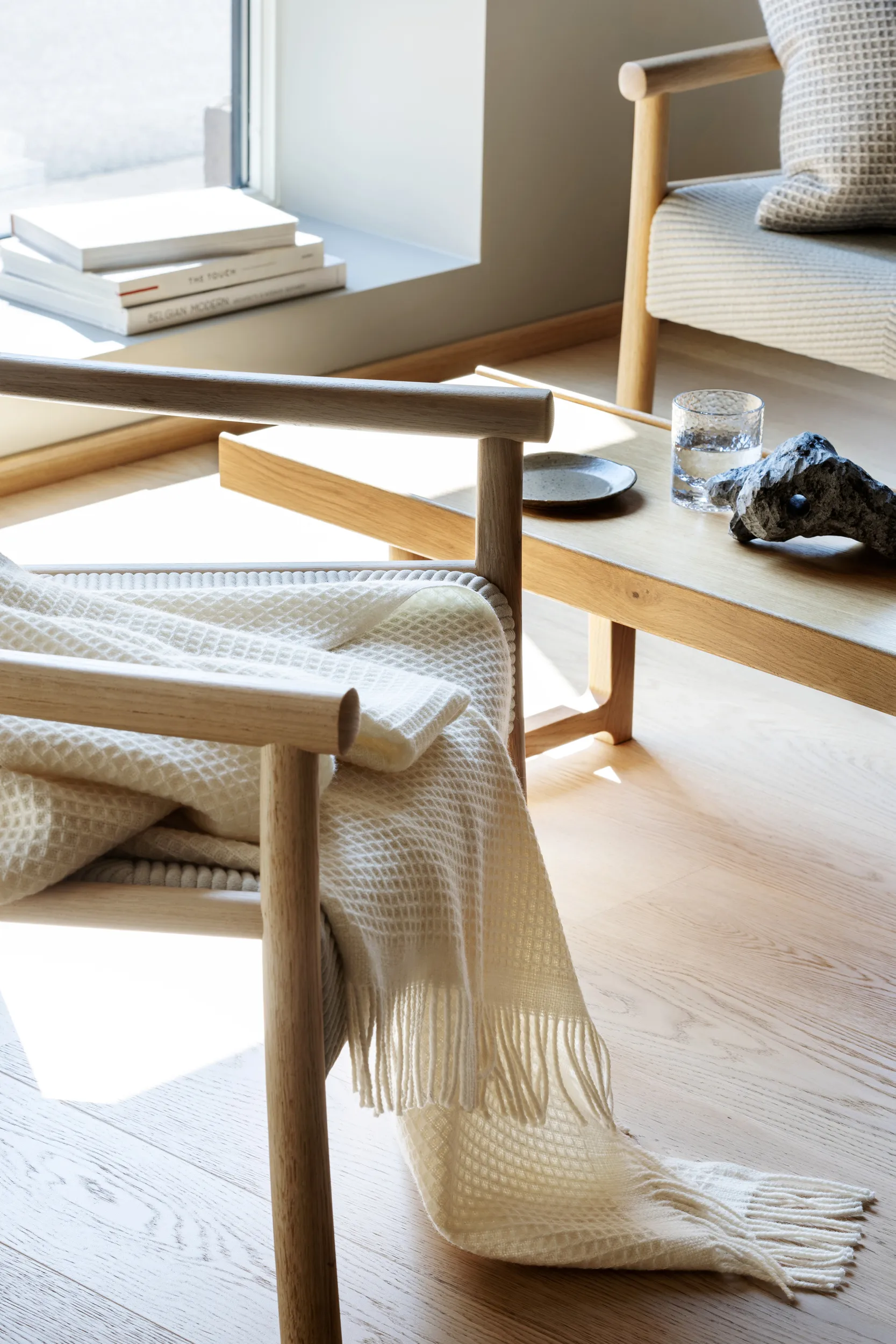 Vega peitto 150x210 cm, Natural Røros Tweed