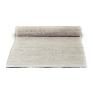 Cotton matto 140 x 200 cm - desert white (valkoinen) - Rug Solid