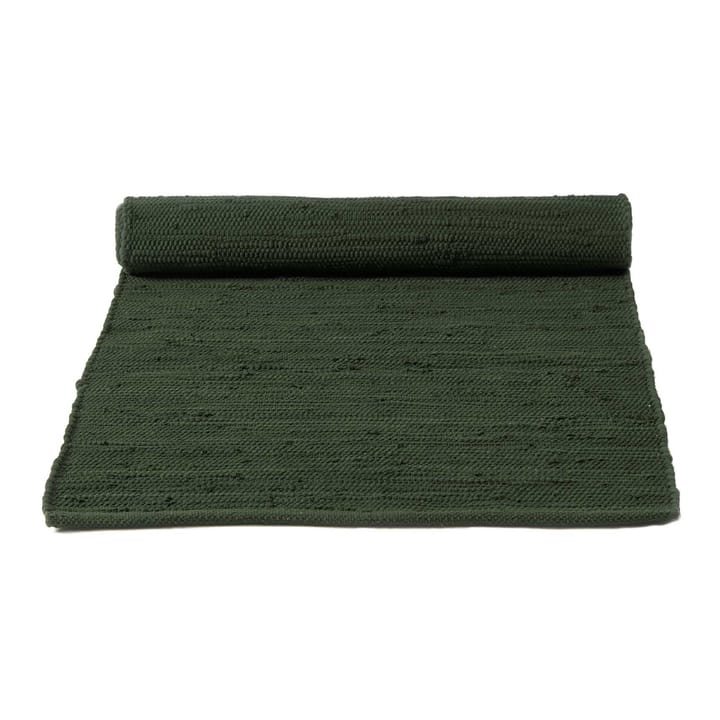 Cotton matto 140 x 200 cm - guilty green (vihreä) - Rug Solid